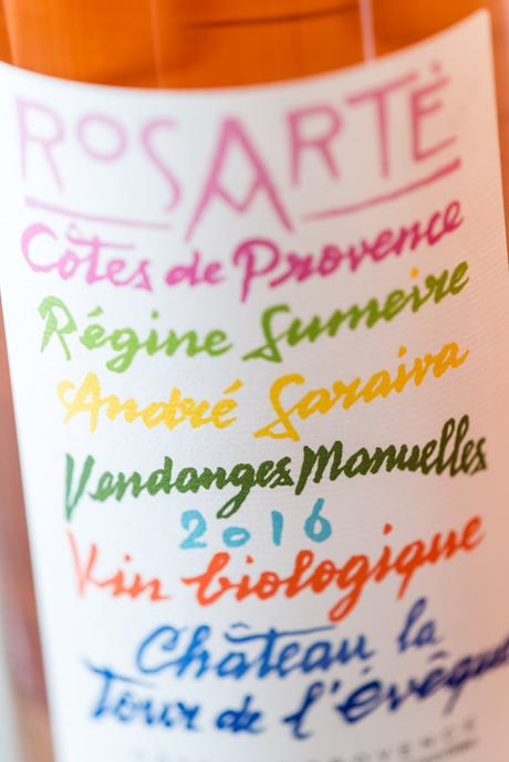Rosarté – Rosé bio de Provence par Régine Sumeire & André Saraiva