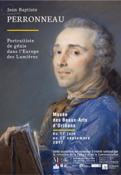 Jean-Baptiste PERRONNEAU,  Portraitiste de génie dans l’Europe des Lumières au Musée des Beaux arts d’Orléans