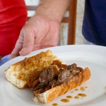 Sandwich de cerf à la mode de Nouméa (à la caldoche)