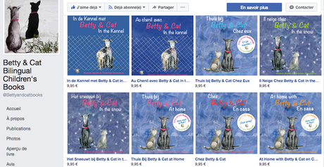 Betty & Cat ♥ ♥ ♥ : série bilingue français/anglais - français/espagnol - français/ néerlandais