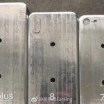 iPhone 8, iPhone 7S & 7S Plus : les moules se dévoilent en photo