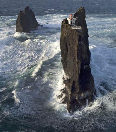 Lighthouse Þrídrangar – Islande