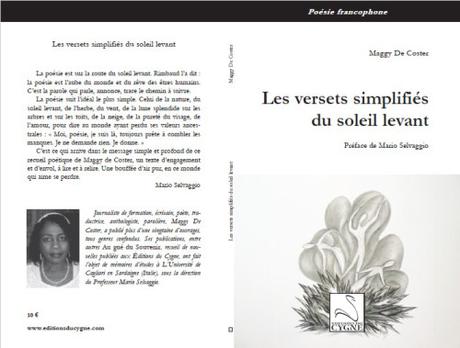 Maggy De Coster Extrait de : « Les versets simplifiés du soleil levant » Maggy De Coster Extrait de : « Les versets simplifiés du soleil levant »
