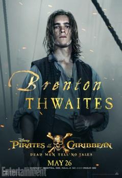pirates des caraibes 5 - Brenton Thwaites - Henri
