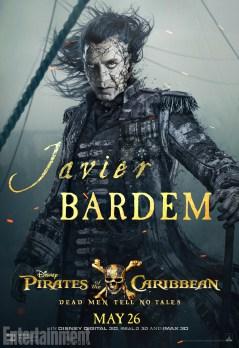 pirates des caraibes 5 - Javier Bardem - Capitaine Salazar