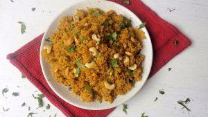 quinoa à l'indienne sans gluten