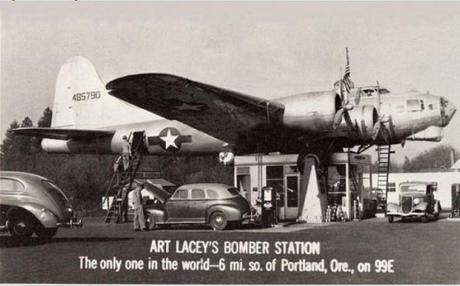 Art Lacey's Bomber Station Portland Oregon