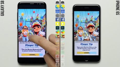 Insolite : l’iPhone 6S plus rapide que le Galaxy S8 dans un test de vitesse Insolite : l’iPhone 6S plus rapide que le Galaxy S8 dans un test de vitesse