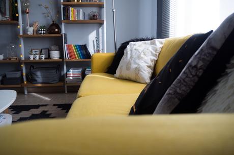 Le relooking de mon canapé Ikea avec Comfort Works