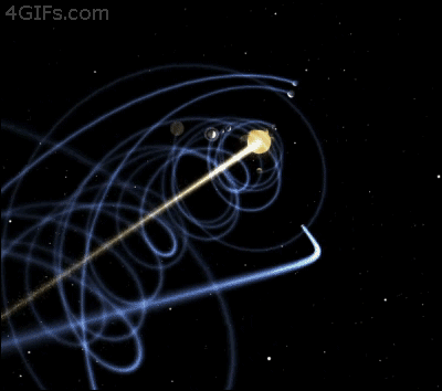 Une représentation virale du système solaire