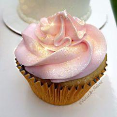 cupcake rose pailettes
