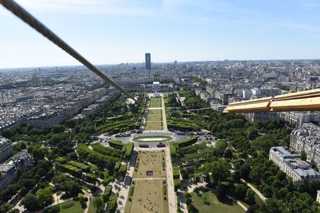 Vue panoramique depuis la Tour Eiffel Paris 