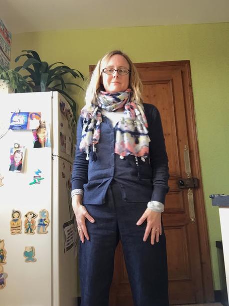 Encore un pantalon de pêcheur Pantalon 7/8 large