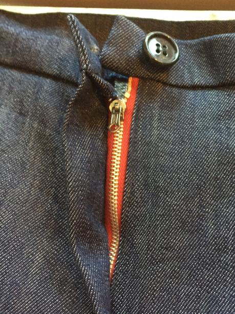 Encore un pantalon de pêcheur Détail couture