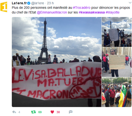 #kwassakwassa ? ça : du racisme bien  dégueulasse  de #Macron #LREM