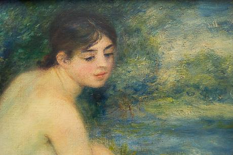 Auguste Renoir,  Femme nue dans un paysage