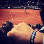 ROLAND GARROS : E-TV était à Roland Garros avec Longines