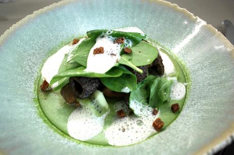 Morilles, sot l'y laisse, épinards © Gourmets&Co - copie Morilles, sot l'y laisse, épinards © Gourmets&Co - copie