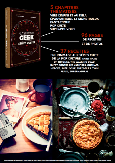 Sortie Livre: Gastrono Geek