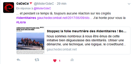 La @_LICRA_ m’a bloqué : militant antiraciste, pourquoi j’en suis fier #antifa