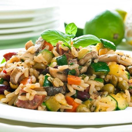 Salade de riz provençale Salade de riz provençale