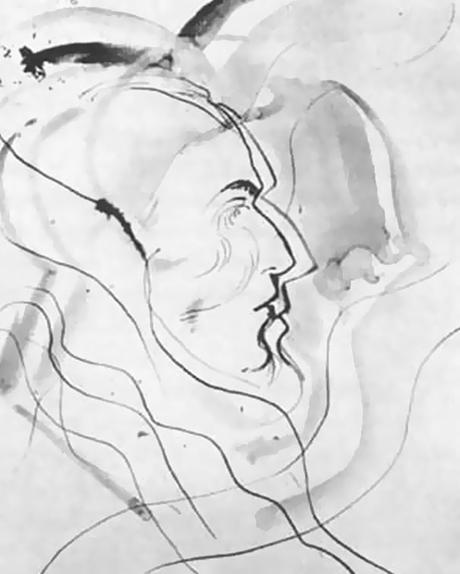 Pendant 8h, un artiste sous LSD tente de dessiner son portrait