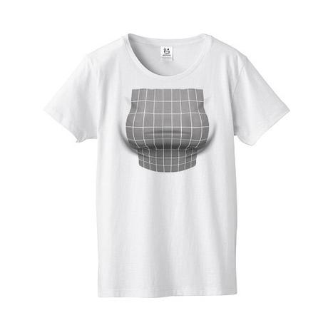 Ce t-shirt augmente le volume de votre poitrine grâce à une illusion d’optique