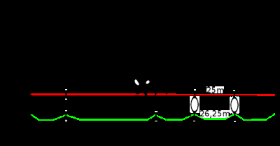 Highline chute sur Backup de 155m : Partie 1 : Moonwalk / 155m Highline Backup fall : Part 1 : Moonwalk