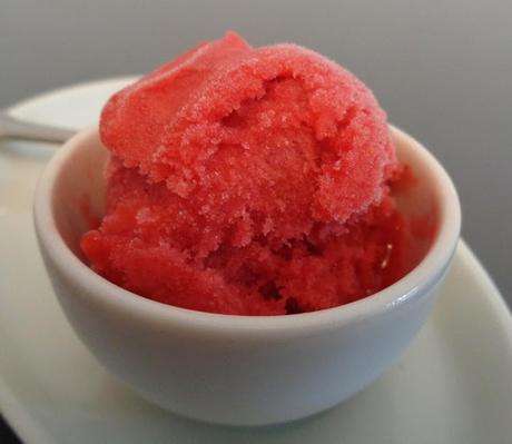 Sorbet à la framboise