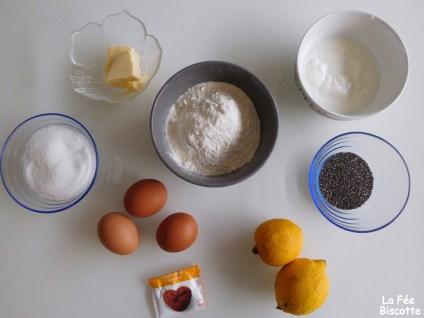 Cake Citron et graines de Chia {Healthy}