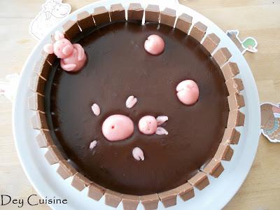 La mare aux cochons - Le gâteau!