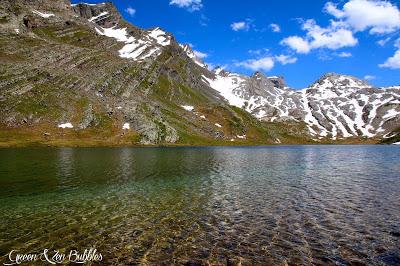 Le lac du Lauzanier Le lac du Lauzanier