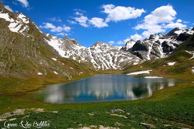 Le lac du Lauzanier Le lac du Lauzanier