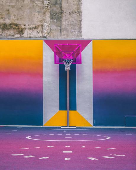 Le playground Pigalle-Duperré, entre street art et graphisme