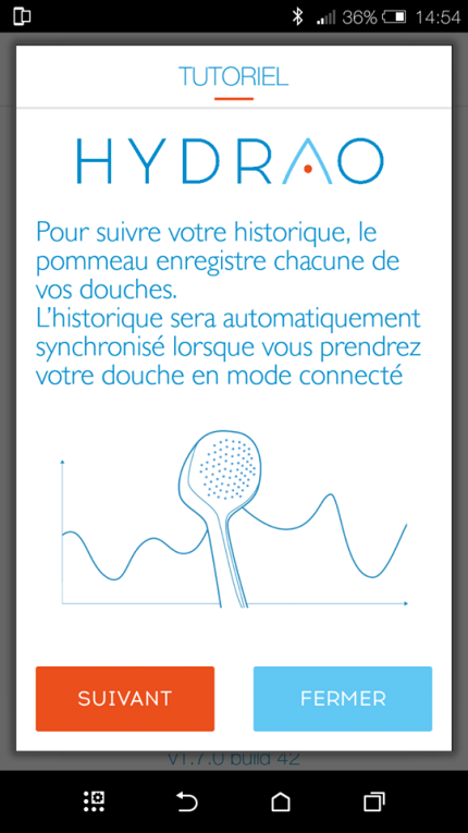 Hydrao un pommeau de douche intelligent et écoresponsable ! Hydrao un pommeau de douche intelligent et écoresponsable !