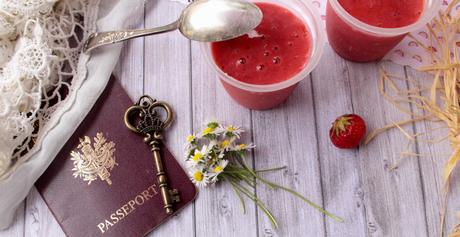 Book & Cook # La ferme du bout du monde (sorbet fraise, menthe, miel)