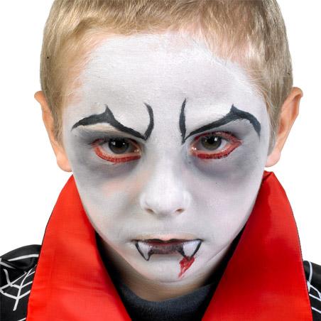 Déguisement Dracula enfant 11/13 ans maquillage-vampire-garcon-facile
