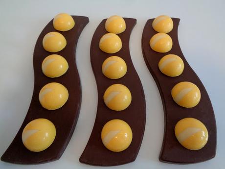 Chocolat fins : bonbon tarte au citron