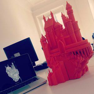 Makerbot pour les nuls : Comment réussir son Impression 3D exemple du chateau 3D