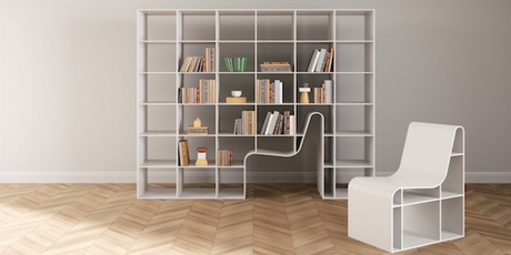 DESIGN : ‘Bookchair’ by Sou Fujimoto