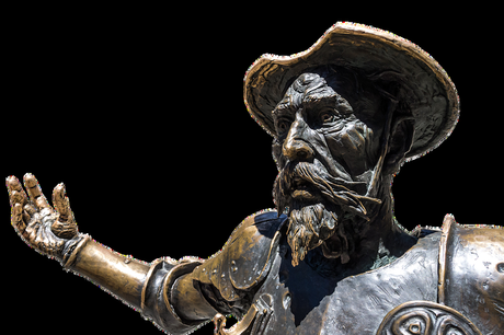 Macron Don Quichotte! Macron Don Quichotte!