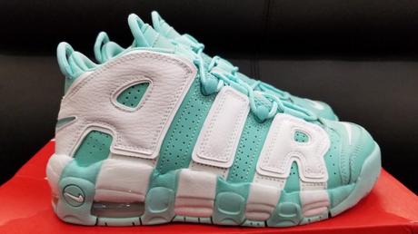 Nike Air More Uptempo GS Island Green Nike Air More Uptempo GS Island Green