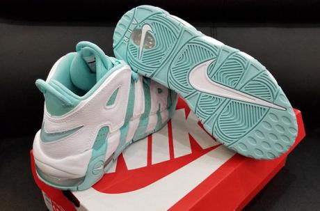 Nike Air More Uptempo GS Island Green Nike Air More Uptempo GS Island Green