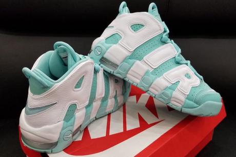 Nike Air More Uptempo GS Island Green Nike Air More Uptempo GS Island Green
