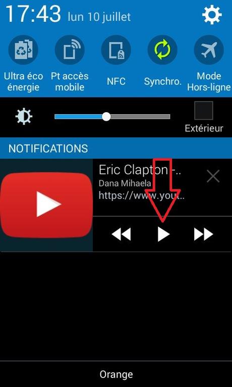 Ecouter de la musique YouTube en arrière plan avec écran verrouillé Ecouter de la musique YouTube en arrière plan avec écran verrouillé