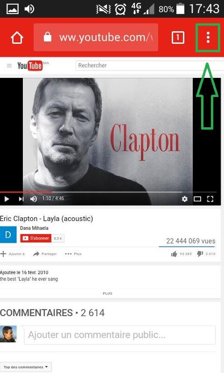Ecouter de la musique YouTube en arrière plan avec écran verrouillé Ecouter de la musique YouTube en arrière plan avec écran verrouillé