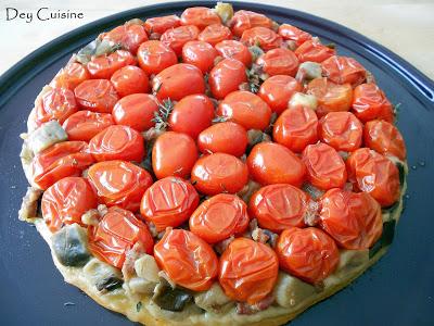 Tatin de tomates cerises (version avec et sans cook expert)