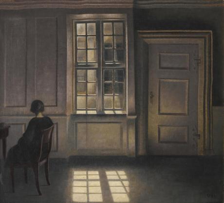 Vilhelm Hammershøi peintre du silence Vilhelm Hammershoi, peinture, artiste peintre, danemark