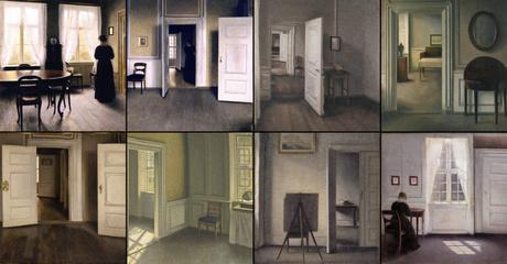 Vilhelm Hammershøi peintre du silence Vilhelm Hammershøi, Vilhelm Hammershoi, painting, danemark, painter, methahysique, strange