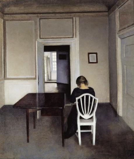 Vilhelm Hammershøi peintre du silence Vilhelm Hammershoi, peinture, artiste peintre, danemark